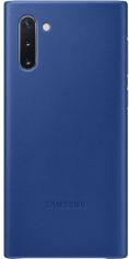 Акция на Чохол Samsung Leather Cover для Samsung Galaxy Note 10 (EF-VN970LLEGRU) Blue от Територія твоєї техніки