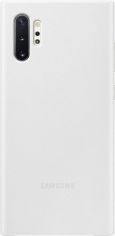 Акция на Чохол Samsung Leather Cover для Samsung Galaxy Note 10 Plus (EF-VN975LWEGRU) White от Територія твоєї техніки