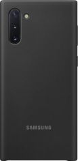 Акция на Накладка Samsung Silicone Cover для Samsung Galaxy Note 10 (EF-PN970TBEGRU) Black от Територія твоєї техніки