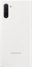 Акция на Накладка Samsung Silicone Cover для Samsung Galaxy Note 10 (EF-PN970TWEGRU) White от Територія твоєї техніки