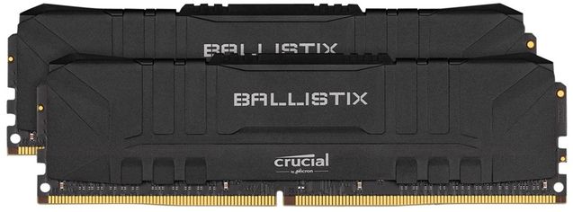Акція на Оперативная память Crucial DDR4-2666 16384MB PC4-21300 (Kit of 2x8192) Ballistix Black (BL2K8G26C16U4B) від Rozetka UA