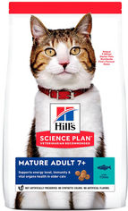 Акция на Сухой корм для пожилых кошек старше 7 лет Hill's Science Plan Feline Mature Adult 7+ с тунцом - 1.5 кг (604101) (52742023212) от Rozetka UA