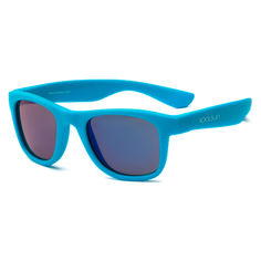 Акція на Сонцезахисні окуляри Koolsun Wave неоново-блакитні до 10 років (KS-WANB003) від Будинок іграшок