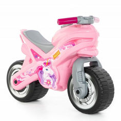 Акция на Толокар Polesie Розовый мотоцикл MX (80608) от Будинок іграшок