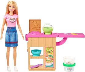 Акция на Игровой набор Barbie Приготовление лапши (GHK43) от Rozetka UA