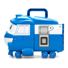 Акция на Кейс для хранения роботов-поездов Silverlit Robot trains Кей (80175) от Будинок іграшок