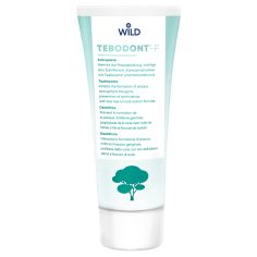 Акція на Зубная паста с маслом чайного дерева TEBODONT-F 75 мл, Wild-Pharma від Medmagazin