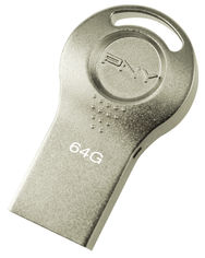 Акція на Флеш-память PNY Attache i Durable Metal 64GB (Silver) FDI64GATTI-EF від Citrus