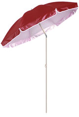 Акция на Пляжный зонт с наклоном 2.0 Umbrella Anti-UV Бордовый (2000992394345) от Rozetka UA