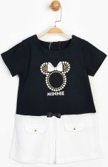 Акция на Платье Disney Minnie Mouse MN15513 98 см Черно-белое (8691109788658) от Rozetka UA