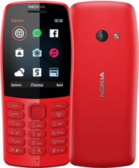 Акція на Мобільний телефон Nokia 210 (16OTRR01A01) Red від Територія твоєї техніки