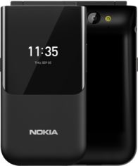 Акція на Мобильный телефон Nokia 2720 Flip Dual Sim Black від Територія твоєї техніки