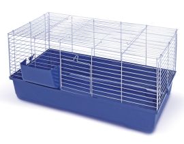 Акція на Клетка для кролика MPS BALDO 100 100 x 53 x 46 см Синий поддон (8022967039499) від Rozetka UA