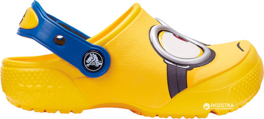 Акция на Кроксы Crocs Kids FunLab Minions 204113-730-C4 19-20 11.5 см Желтые (191448172333) от Rozetka UA