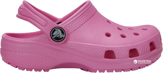 Акція на Сабо Crocs Kids Classic Clog K 204536-6I2-C10 27-28 16.6 см Розовые (887350923438) від Rozetka UA