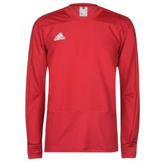 Акция на Adidas Мужской Тренировочный Топ (x1) Красный/Белый от SportsTerritory