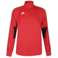 Акция на Adidas Condivo Мужской Топ Красный/Черный от SportsTerritory
