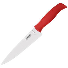 Акція на Нож поварской Tramontina Soft Plus red 17.8 см 23664/177 від Podushka
