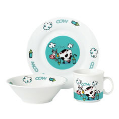 Акция на Набор посуды детской Limited Edition Cow 3 прибора D1215 от Podushka