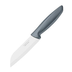 Акція на Нож кухонный Tramontina Plenus grey 12.7см 23442/165 від Podushka