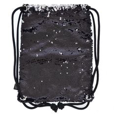 Акція на Сумка-мешок для обуви Yes Black Sequins 39см 557659 черный від Podushka