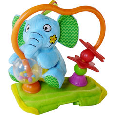 Акция на Игрушка на коляску Biba Toys Крутящийся слоненок 00000035623 от Podushka