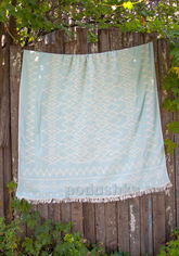 Акція на Плед Barine Kilim throw mint 130х170 см від Podushka