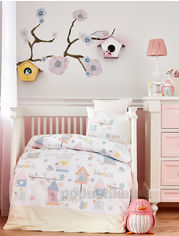 Акція на Детское постельное белье в кроватку Karaca Happy Детский комплект від Podushka