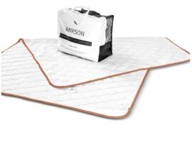 Акція на Одеяло демисезонное хлопковое Gold Silk MirSon 094 демисезонное 172х205 см від Podushka