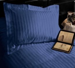 Акция на Элементы постельного белья MirSon Blue sea сатин пододеяльник 143х210 см от Podushka