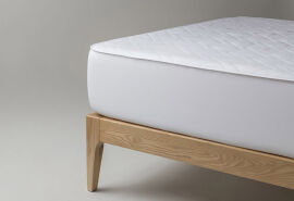 Акція на Наматрасник стеганый натяжной Ютек Comfort summer с бортом 120х200 см від Podushka