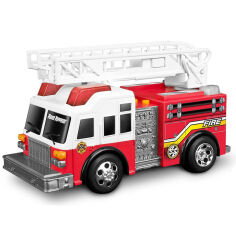 Акция на Пожарная машина с лестницей со светом и звуком Toy State 34514 от Podushka