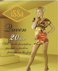 Акция на Колготки ISSA PLUS Queen 20  2 телесный от Issaplus