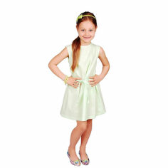 Акція на Платье Kids Couture 15-309 в салатовый горох 40 Р-152, ОГ-76, ОТ-62 від Podushka
