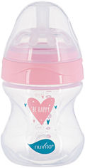 Акция на Детская Антиколиковая бутылочка для кормления Nuvita Mimic Collection 150 мл Розовая (NV6011ROSA) от Rozetka UA