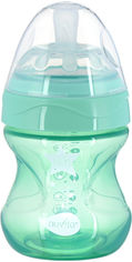 Акция на Детская Антиколиковая бутылочка для кормления Nuvita Mimic Cool 150 мл Зеленая (NV6012GREEN) от Rozetka UA