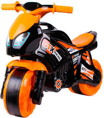 Акция на Беговел ТехноК Мотоцикл Оранжево-черный (5767) (4823037605767) от Rozetka UA