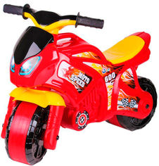 Акция на Беговел ТехноК Мотоцикл Красно-желтый (5118) (4823037605118) от Rozetka UA