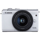 Акція на Фотоаппарат CANON EOS M200 + 15-45 IS STM White (3700C032) від Foxtrot