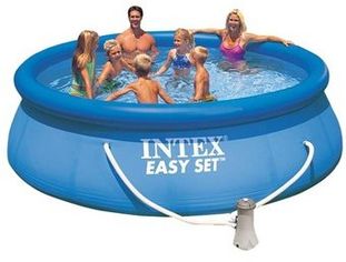 Акция на Семейный бассейн Intex Easy Set (305x76 см) с фильтр-насосом (28122) от Stylus