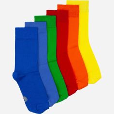Акция на Набор носков Lapas 6P-210-007 35-37 (6 пар) Разноцветный (4820234208630) от Rozetka UA