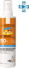 Акція на Солнцезащитный ультралегкий спрей La Roche-Posay Anthelios Dermo-Pediatrics для чувствительной кожи детей с очень высокой степенью защиты SPF 50+ 200 мл (3337875698696) від Rozetka UA