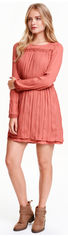 Акция на Платье H&M Divided XAZ052349LTML 38 Темно-розовое (DD2000000920627) от Rozetka UA