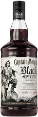 Акція на Ромовый напиток Captain Morgan Spiced Black 1 л 40% (5000281034980) від Rozetka UA