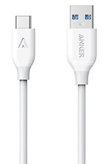 Акція на Кабель Anker PowerLine USB-A 3.0 - USB-C 0.9 м V3 White (A8163H21/A8163G21) від Rozetka UA