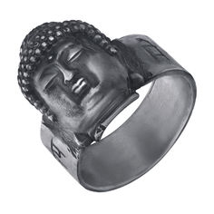 Акция на Серебряное кольцо Buddha с чернением 000103165 000103165 20 размера от Zlato
