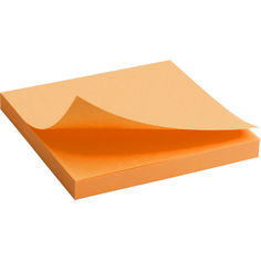 Акція на Блок бумаги с липким слоем 75x75мм 80л ярко-оранж Axent 2414-15-A від Podushka