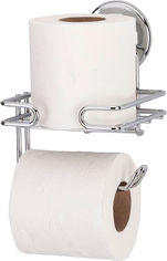 Акция на Держатель для туалетной бумаги на вакуумной присоске TEKNO-TEL DM275 от Rozetka UA