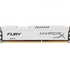 Акция на Память для ПК Kingston Fury (ex.HyperX) Fury DDR3 1600MHz 4Gb White  (HX316C10FW/4) от MOYO