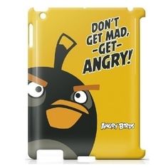 Акция на Чехол GEAR4 для планшета iPad New GEAR4 Angry Birds Black/Orang от MOYO